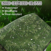 Outdoor Cat House Weatherproof Cat Shelters for Feral Cats Indoor Cat House with Mat and Edging Nails for Outside Provides Cozy Shelter for Stray and Outdoor Cats (Camouflage)
