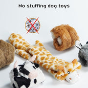 Nocciola Dog Squeaky Toys, 5 PCS Crinkle Plush Dog Toys, No Stuffing Dog Toys for Small Medium Large Dogs, Stuffless Puppy Toys for Boredom Visit the Nocciola Store