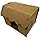 SVY Cozy Cat House with Scratcher Pad, Made of Corrugated Cardboard, Ideal for Cats & Kittens & Small Animals. 16"x12"x13"