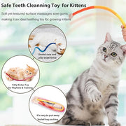 Retro Shaw Catnip Toys Chew Ropes, Cat Rope Toys for Indoor Cats Kitten, Cat Toys String Kitten Chew Teething Toy Kitty Nip Kicker - 3 Pack, 23.6 Inches