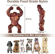 PETSTA Indestructible Dog Toys for Aggressive Chewers, Extreme Tough Toys for Large Dogs, Real Beef Flavored, Dog Bone for Medium/Large Dogs Breed, Gifts for Dogs