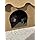 SVY Cozy Cat House with Scratcher Pad, Made of Corrugated Cardboard, Ideal for Cats & Kittens & Small Animals. 16"x12"x13"