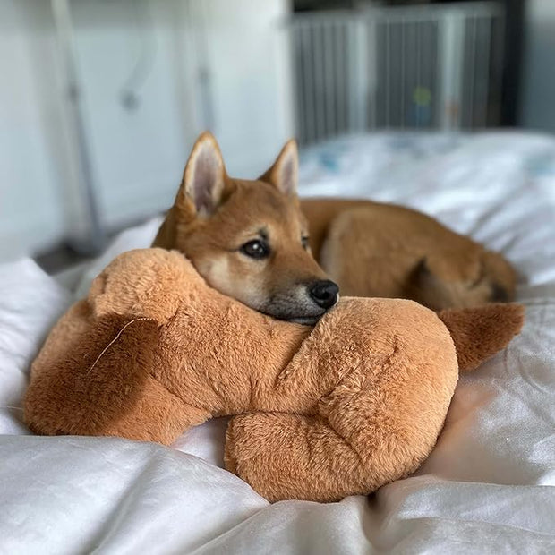 Original Snuggle Puppy Toys - Heartbeat Puppy for Dogs - Pet Anxiety Relief and Calming Aid - Comfort Dog Toys for Behavioral Training