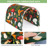 Bienbee Guinea Pig Tunnel, Guinea Pig Hideout, Washable Rabbit Tunnel and Bunny House, Rabbit Toys in Cages for Guinea Pig Bunny Rabbit Small Animal Green Mushroom