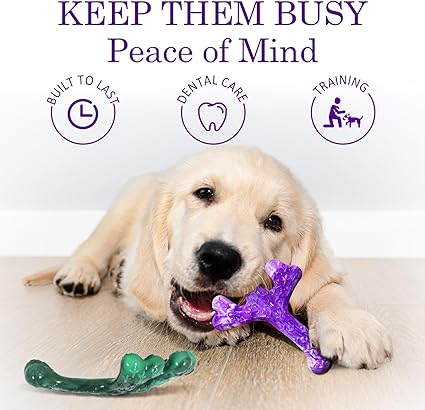 Aggressive Chewers Dog Chew Toys - 2 Pack Tough Dog Toys for Aggressive Chewers Large Breed, Indestructible Dogs Toy for Gift, Interactive to Keep Them Busy